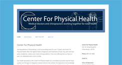 Desktop Screenshot of center4physicalhealth.com