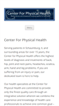 Mobile Screenshot of center4physicalhealth.com